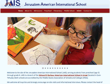 Tablet Screenshot of jerusalemais.org
